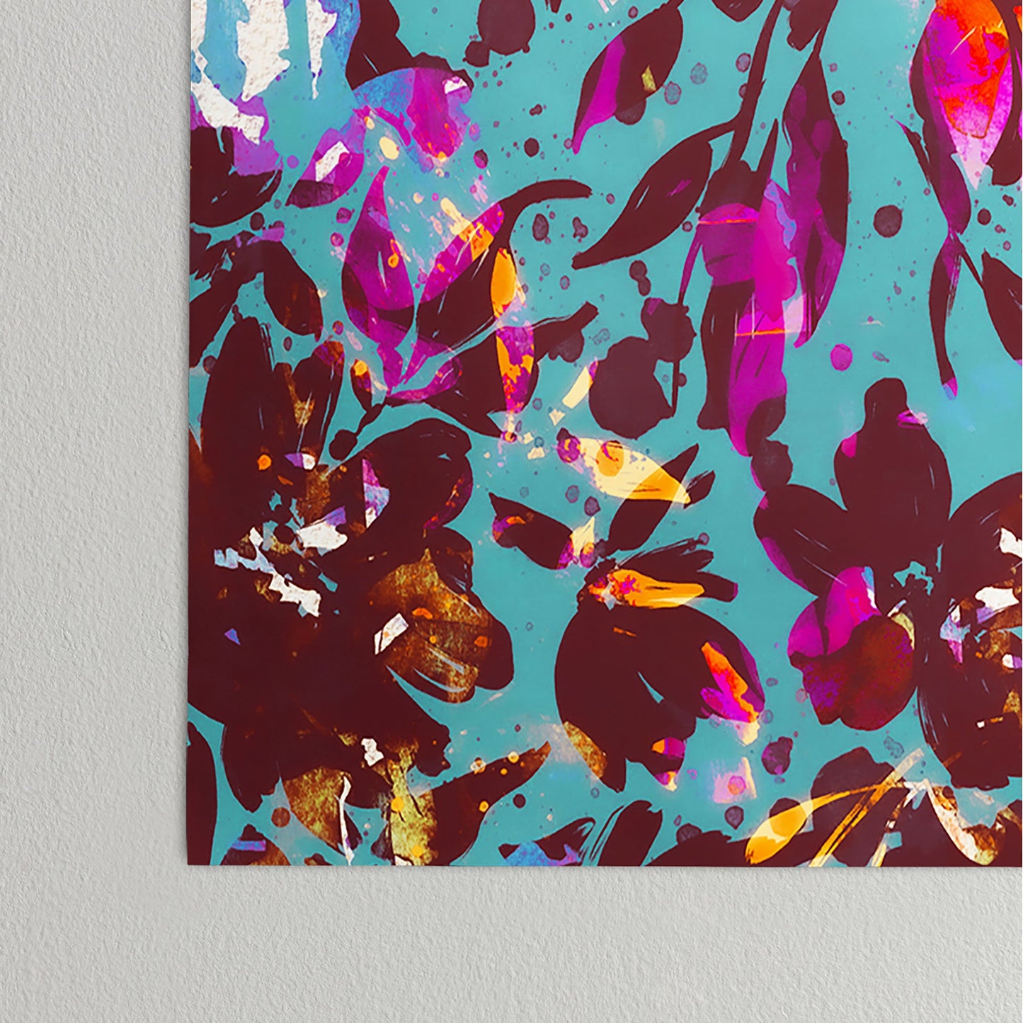 Marta Barragan Camarasa Bold Floral Expression Poster