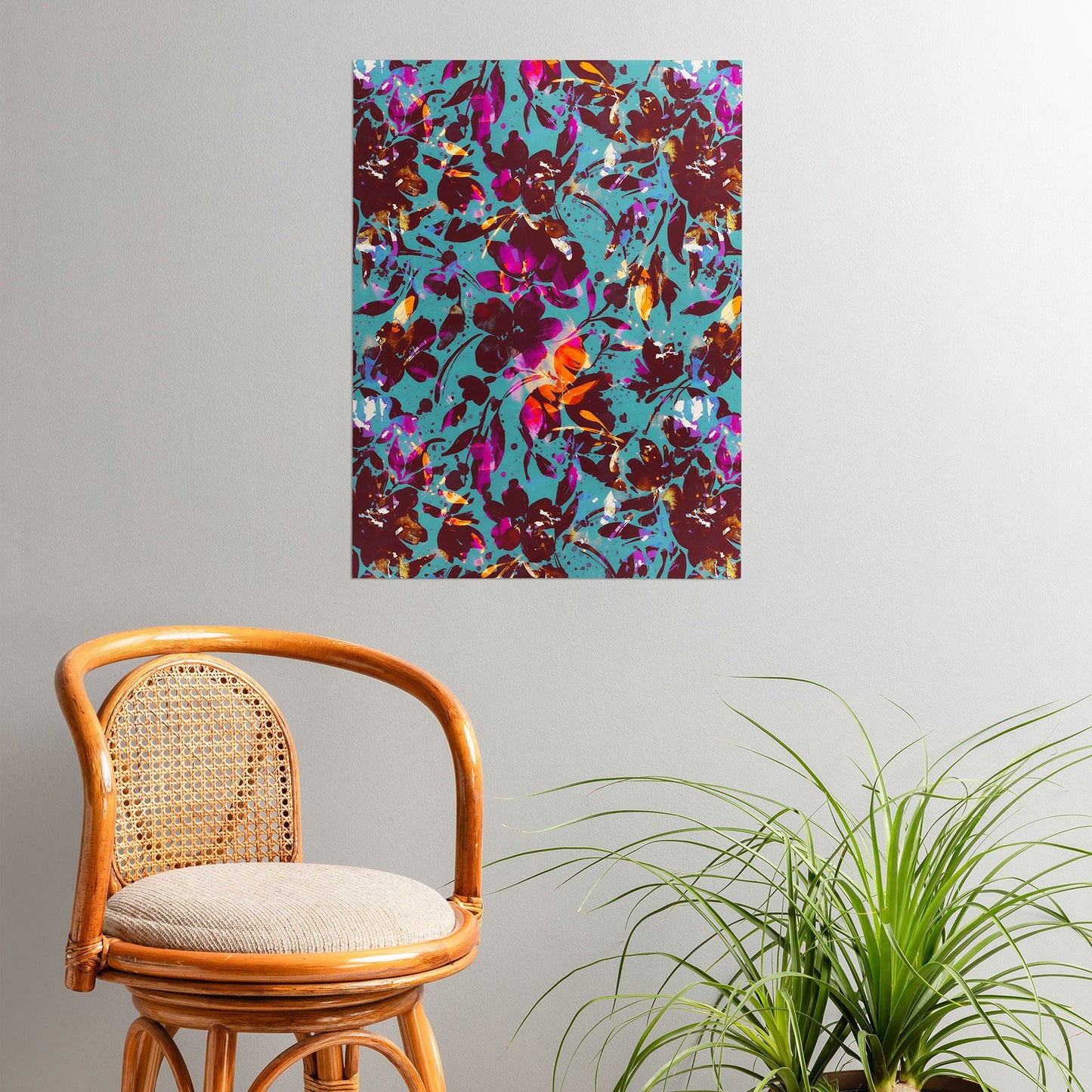 Marta Barragan Camarasa Bold Floral Expression Poster