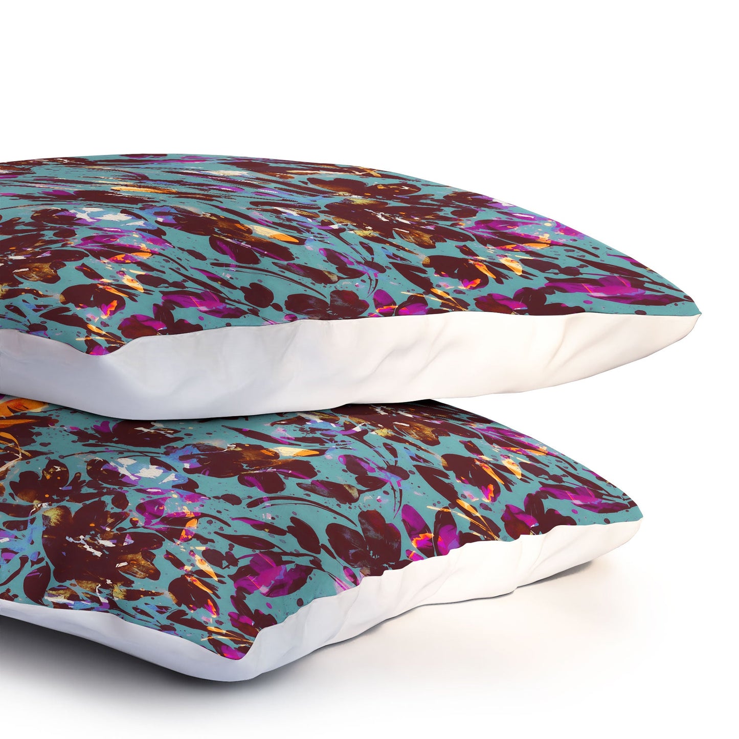 Marta Barragan Camarasa Bold Floral Expression Pillow Shams