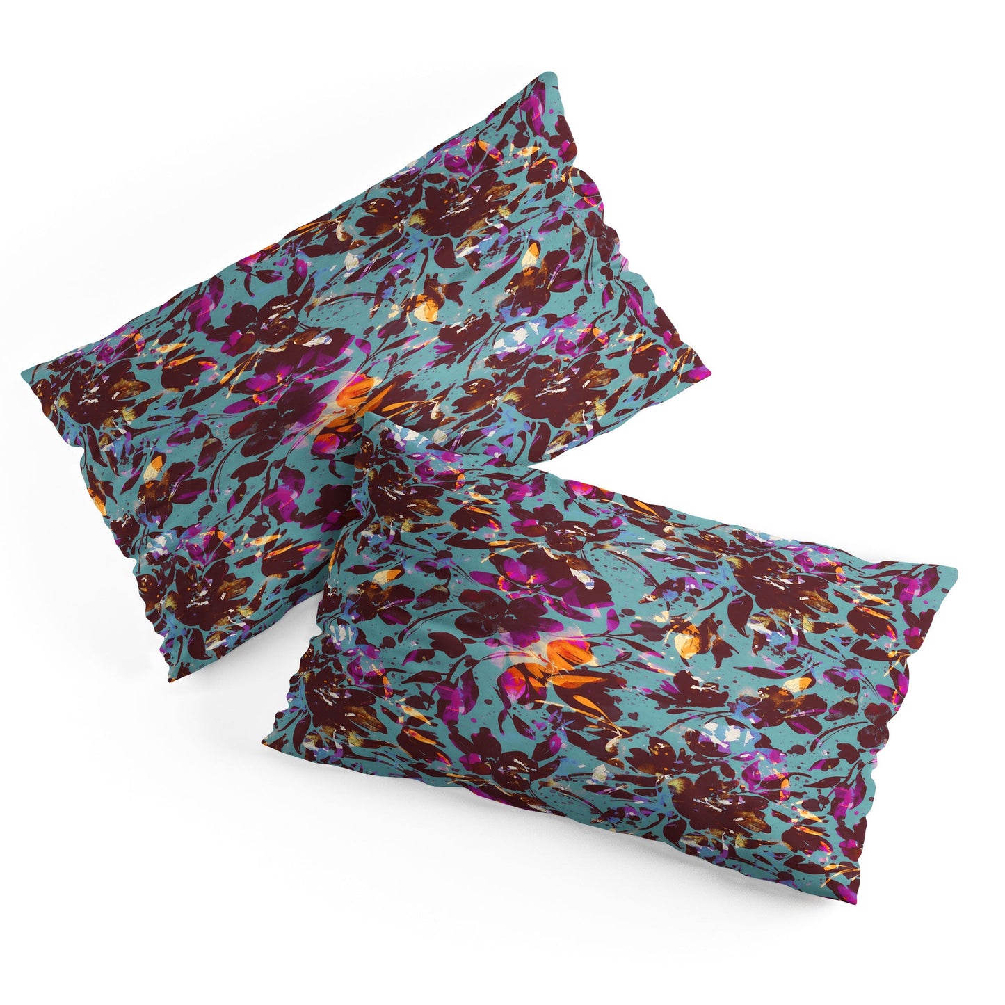Marta Barragan Camarasa Bold Floral Expression Pillow Shams