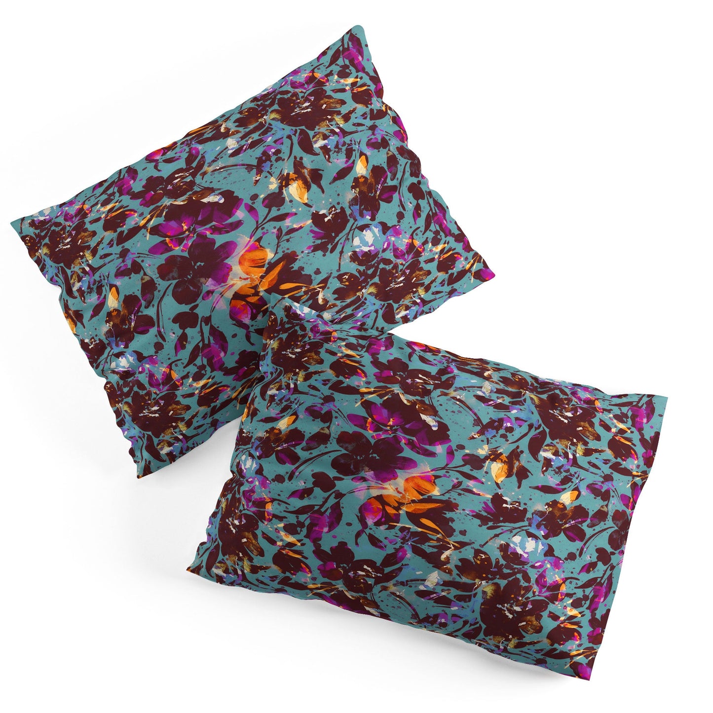 Marta Barragan Camarasa Bold Floral Expression Pillow Shams