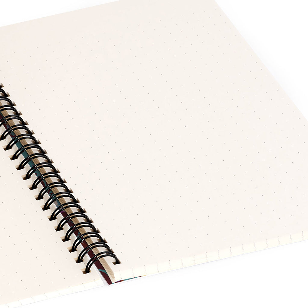 Marta Barragan Camarasa Bold Floral Expression Spiral Notebook