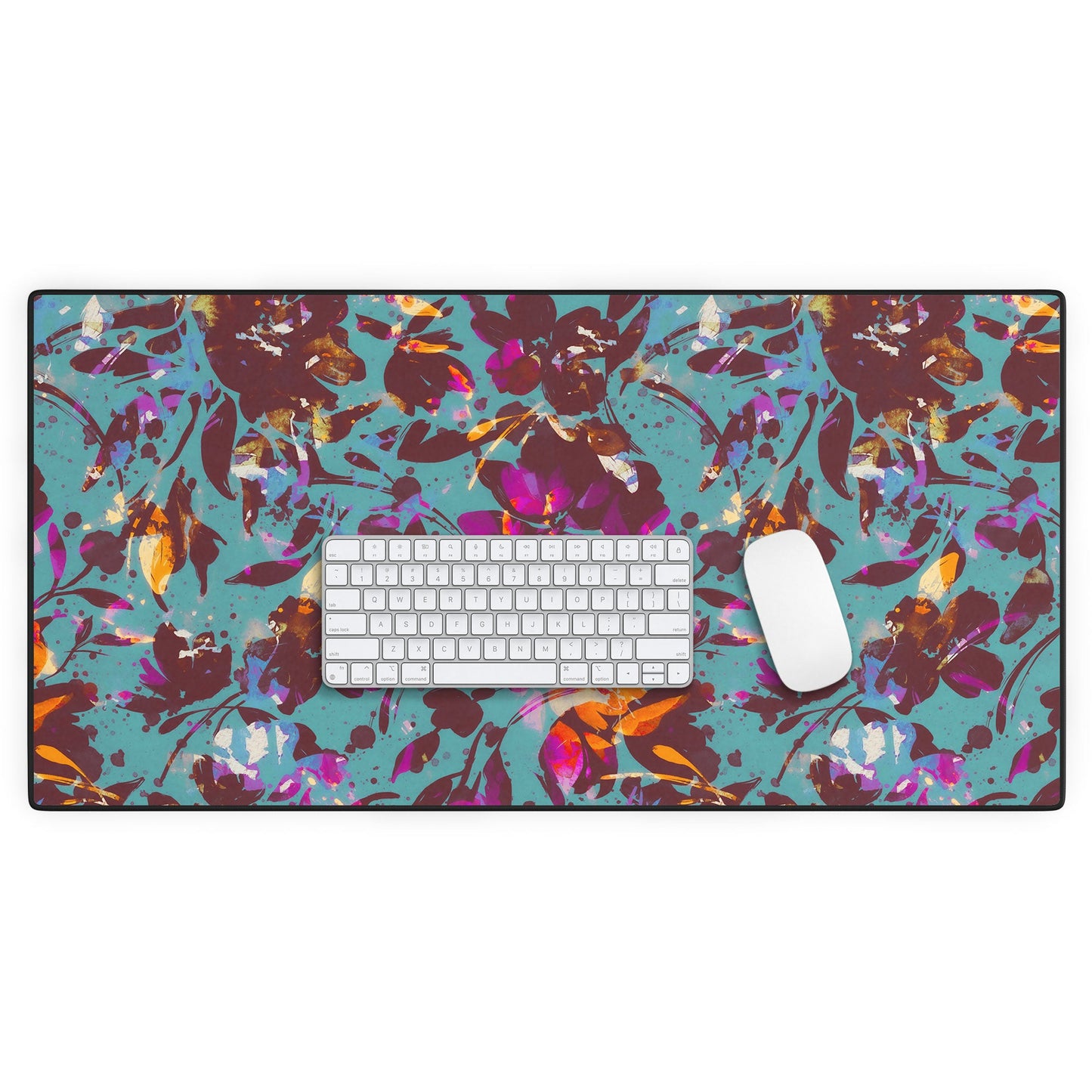 Marta Barragan Camarasa Bold Floral Expression Desk Mat