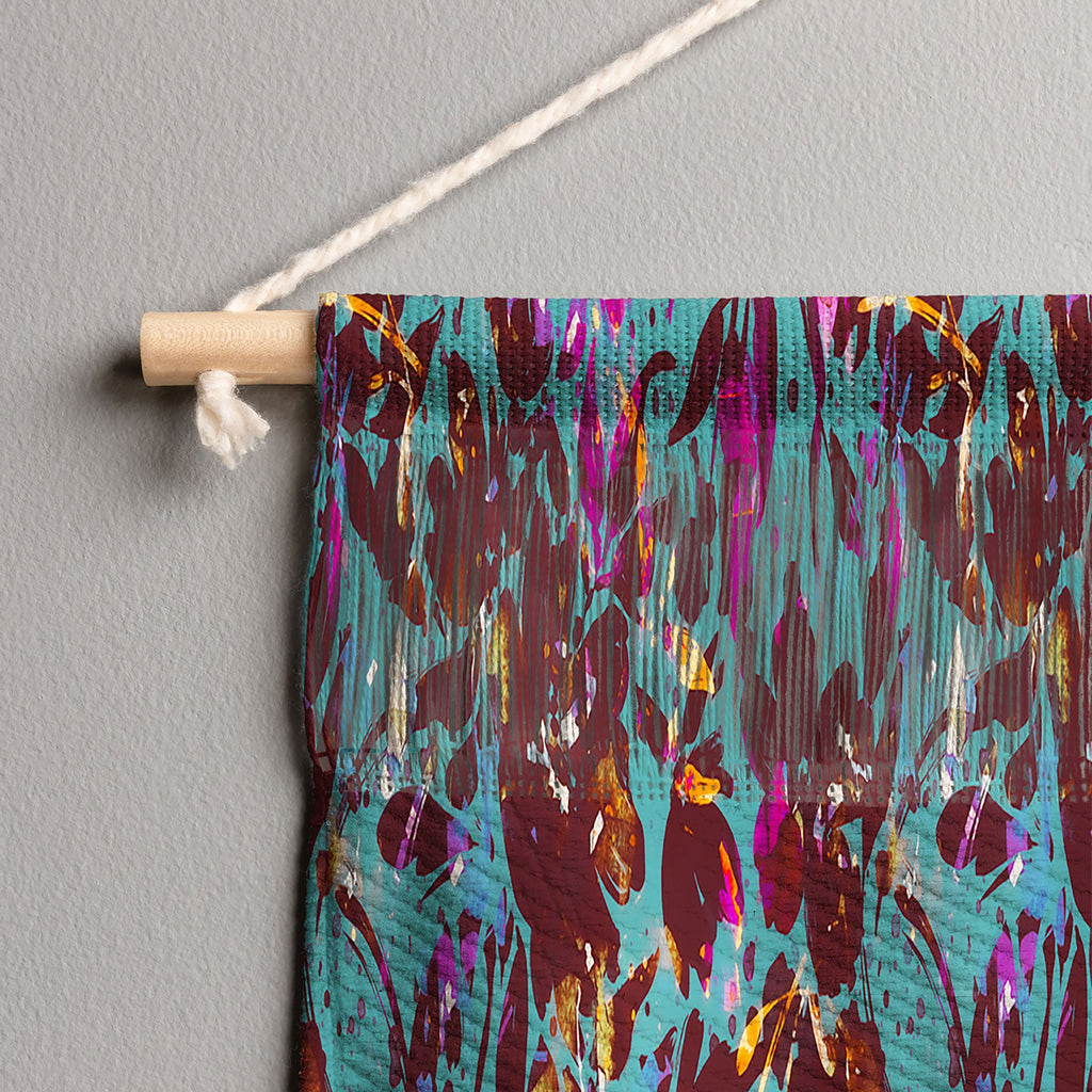 Marta Barragan Camarasa Bold Floral Expression Wall Hanging Portrait