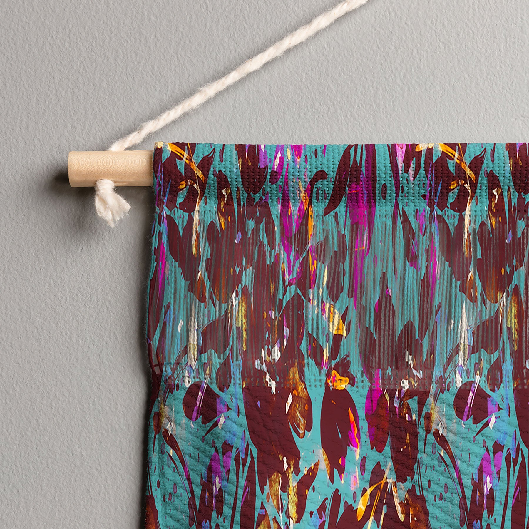 Marta Barragan Camarasa Bold Floral Expression Wall Hanging Portrait