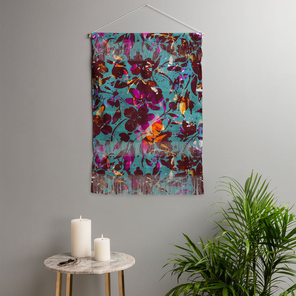 Marta Barragan Camarasa Bold Floral Expression Wall Hanging Portrait