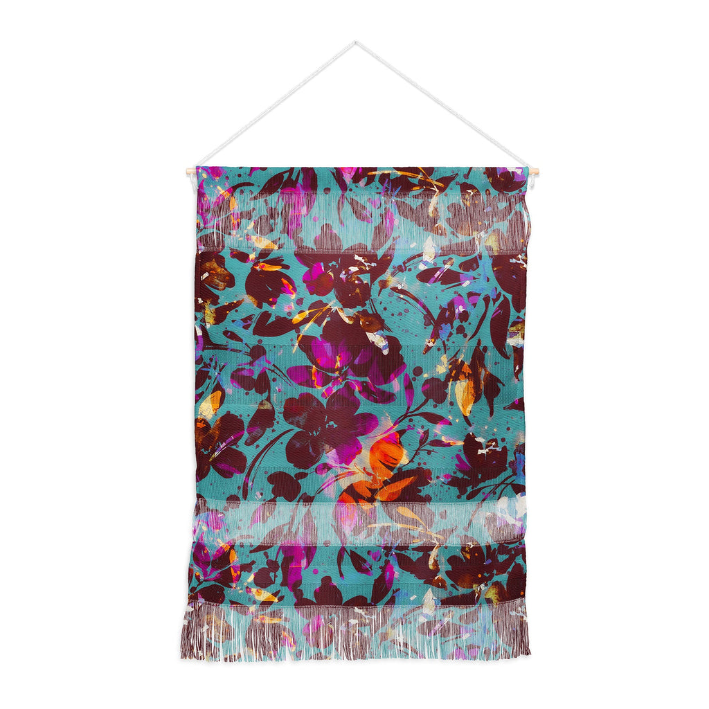 Marta Barragan Camarasa Bold Floral Expression Wall Hanging Portrait