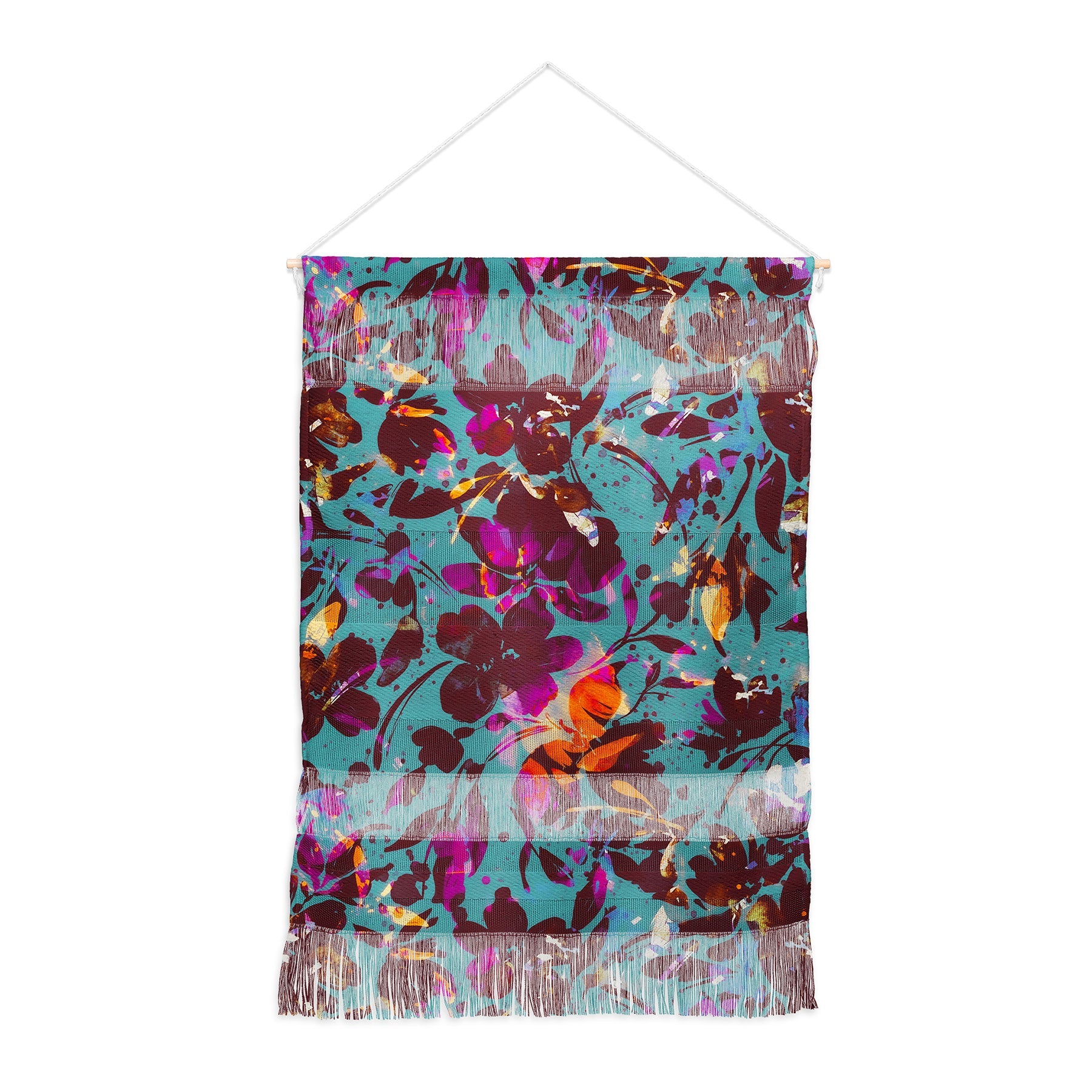 Marta Barragan Camarasa Bold Floral Expression Wall Hanging Portrait