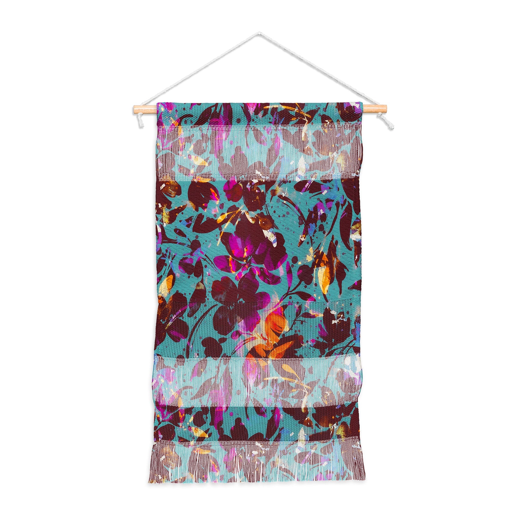 Marta Barragan Camarasa Bold Floral Expression Wall Hanging Portrait