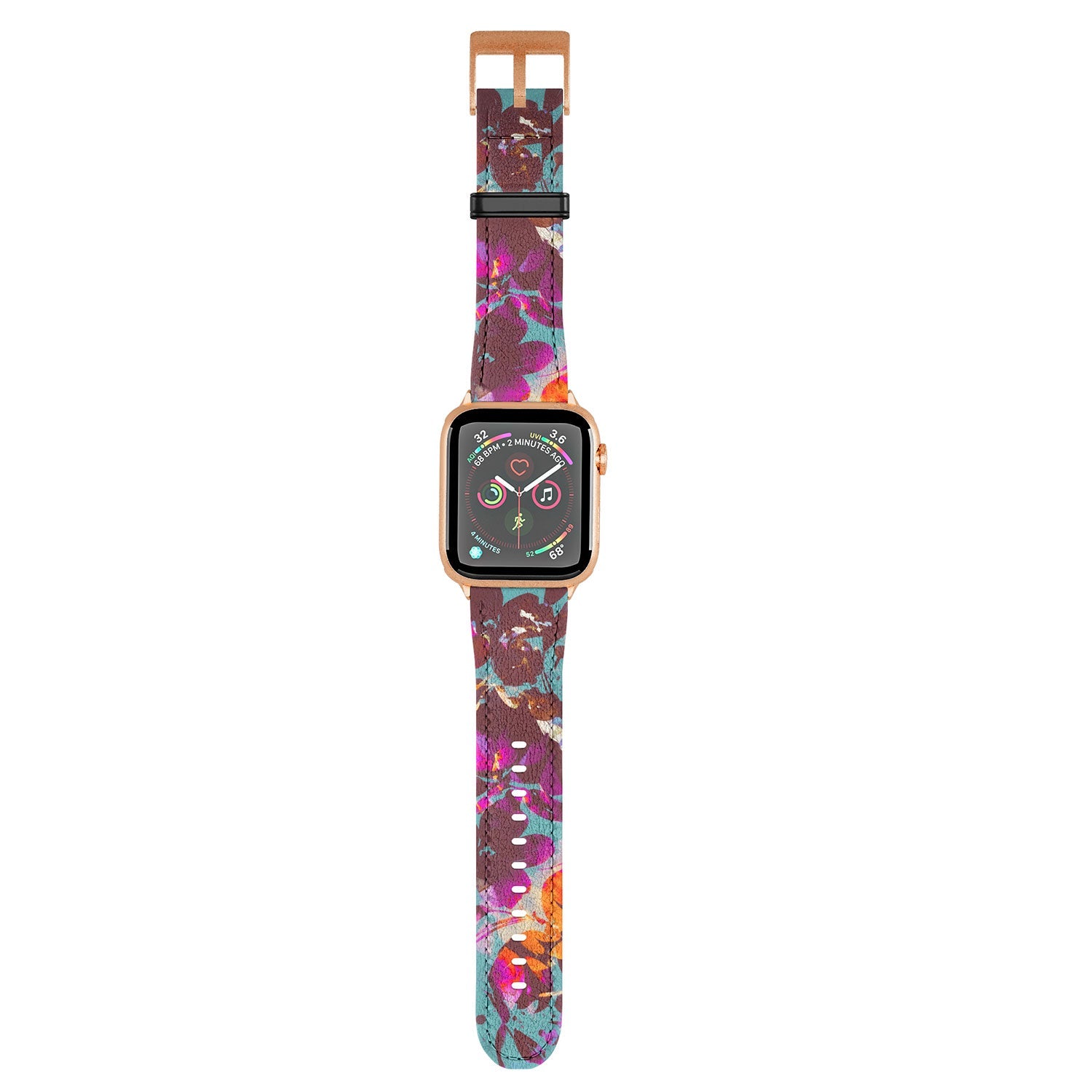 Marta Barragan Camarasa Bold Floral Expression Apple Watch Band