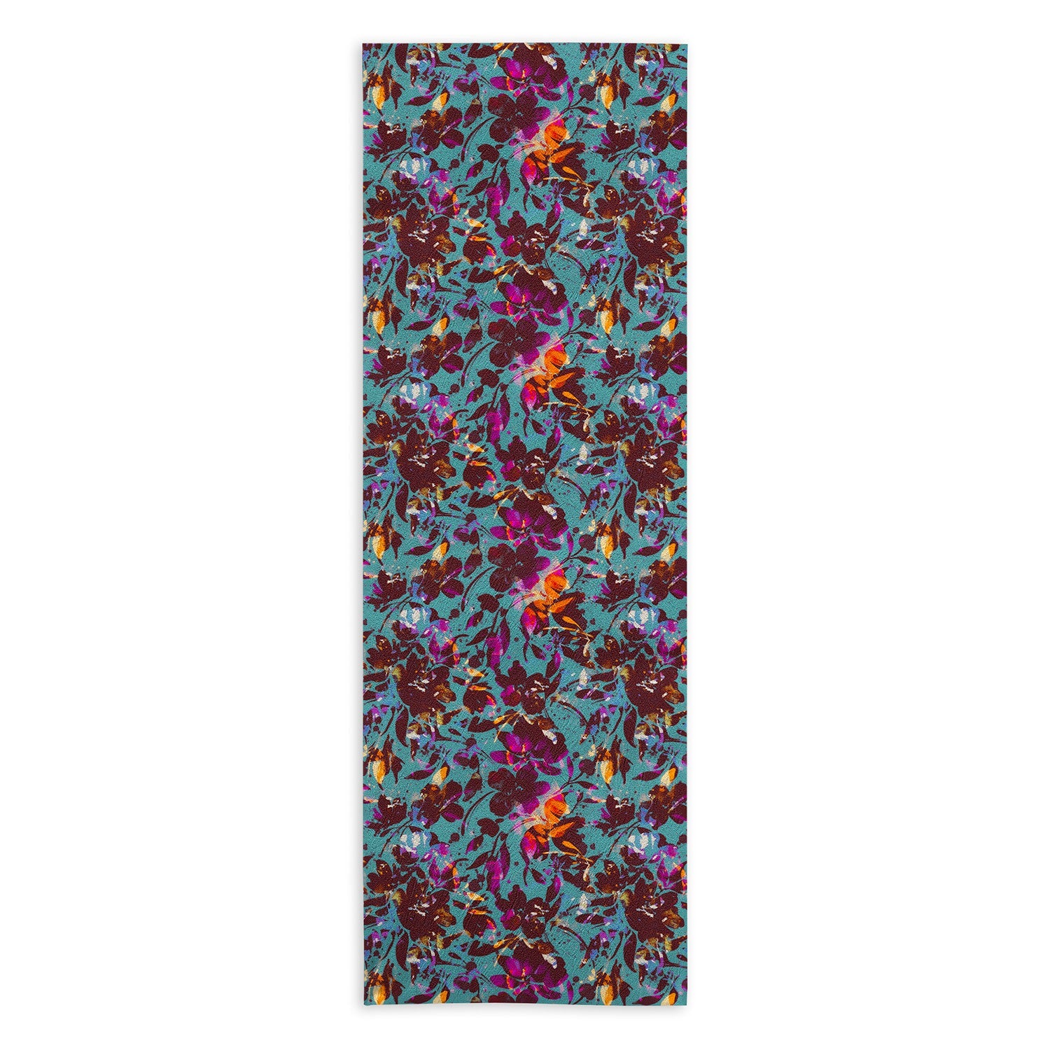 Marta Barragan Camarasa Bold Floral Expression Yoga Towel