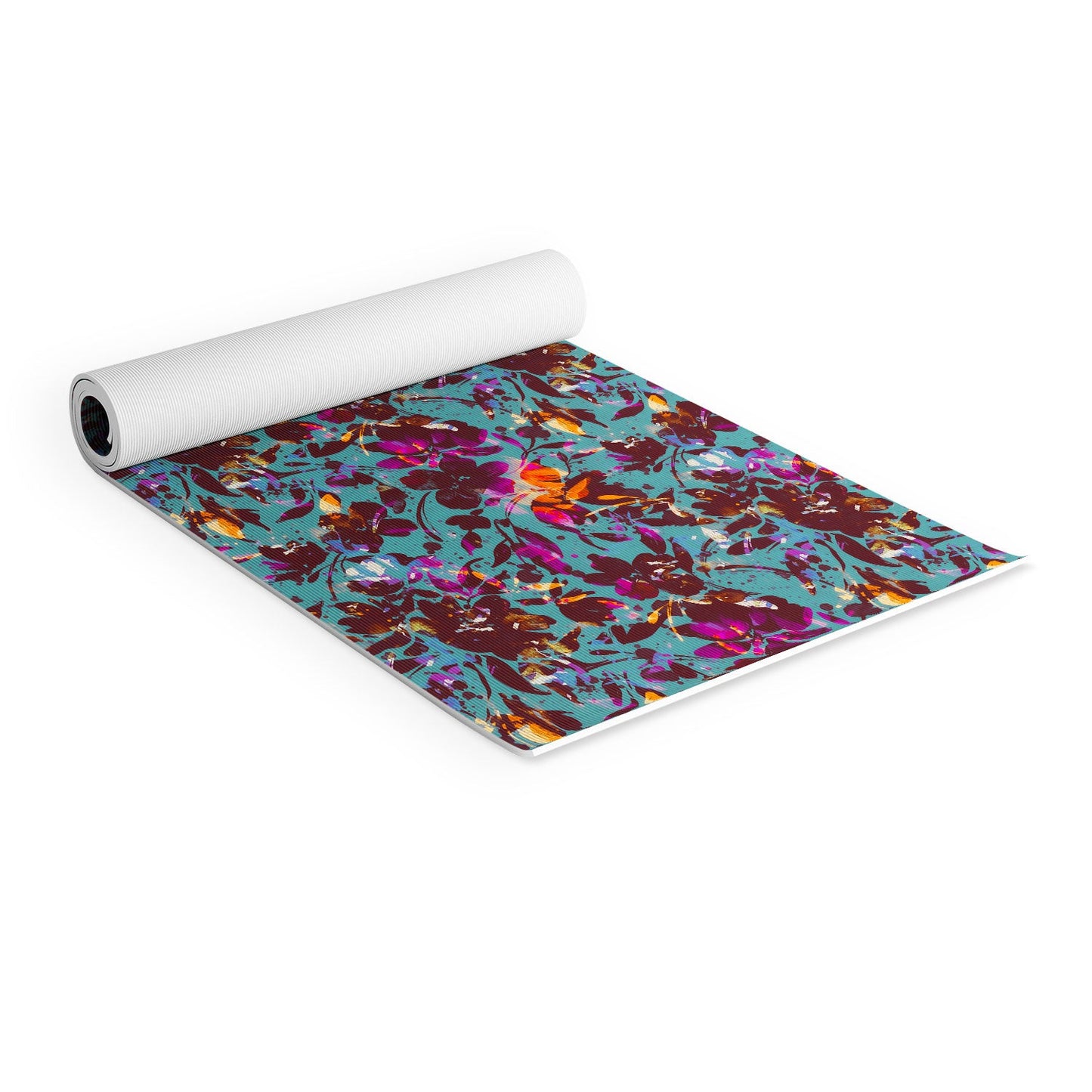 Marta Barragan Camarasa Bold Floral Expression Yoga Mat