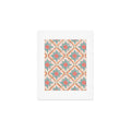 Marta Barragan Camarasa Chic Floral Geometry Art Print