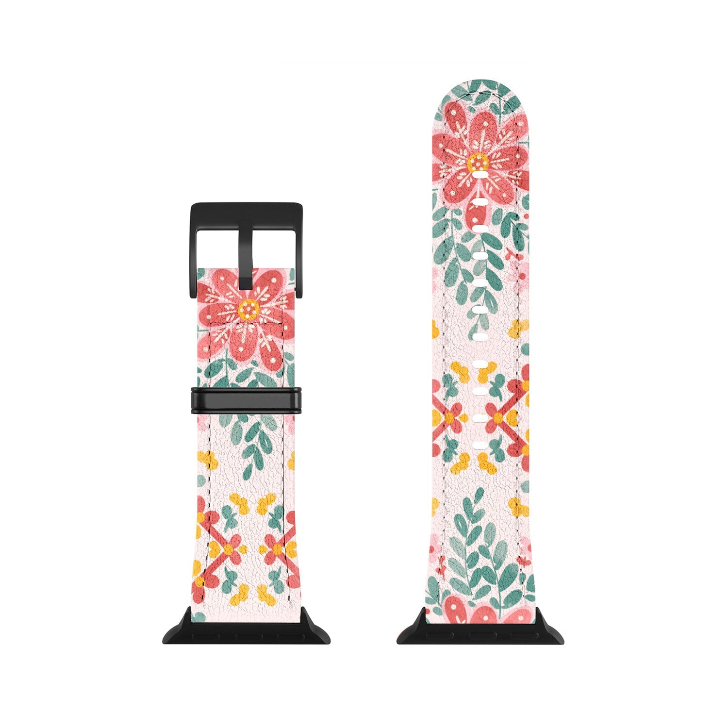Marta Barragan Camarasa Chic Floral Geometry Apple Watch Band