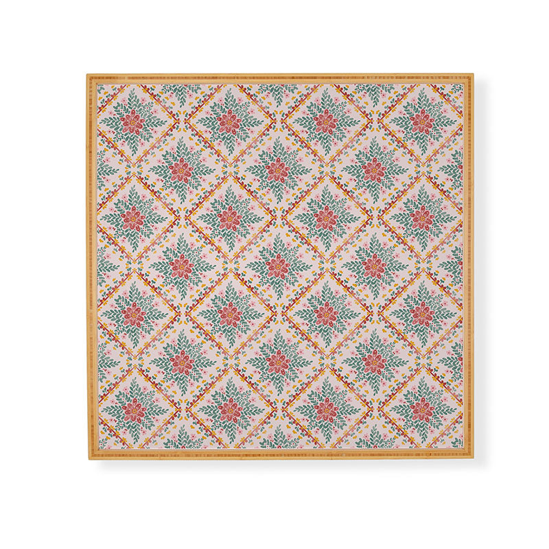 Marta Barragan Camarasa Chic Floral Geometry Framed Wall Art