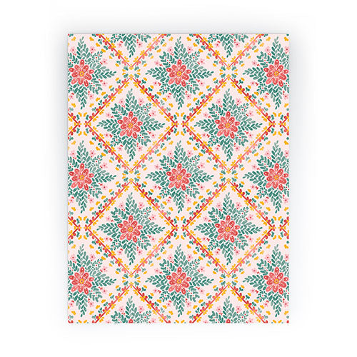 Marta Barragan Camarasa Chic Floral Geometry Mini Art Print