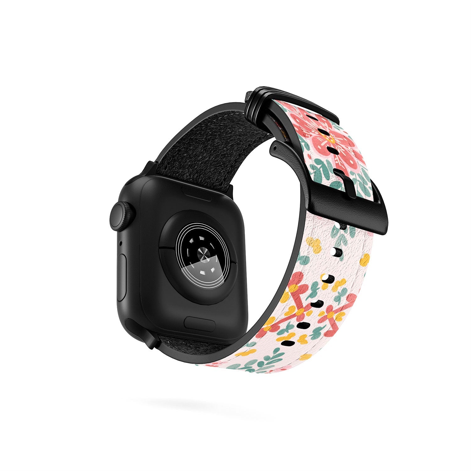 Marta Barragan Camarasa Chic Floral Geometry Apple Watch Band