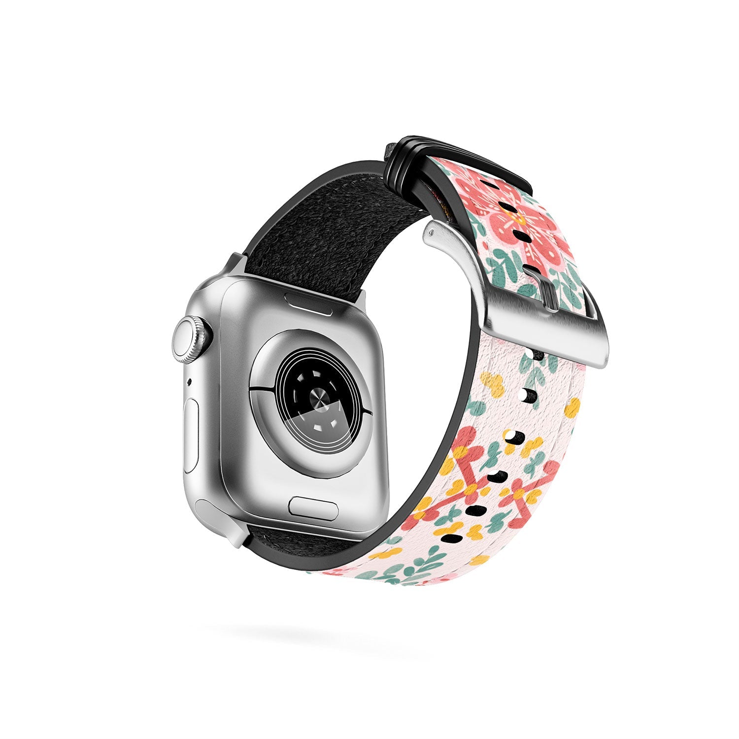 Marta Barragan Camarasa Chic Floral Geometry Apple Watch Band
