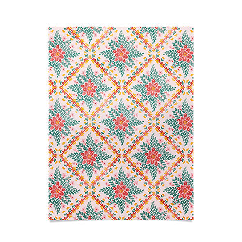 Marta Barragan Camarasa Chic Floral Geometry Poster