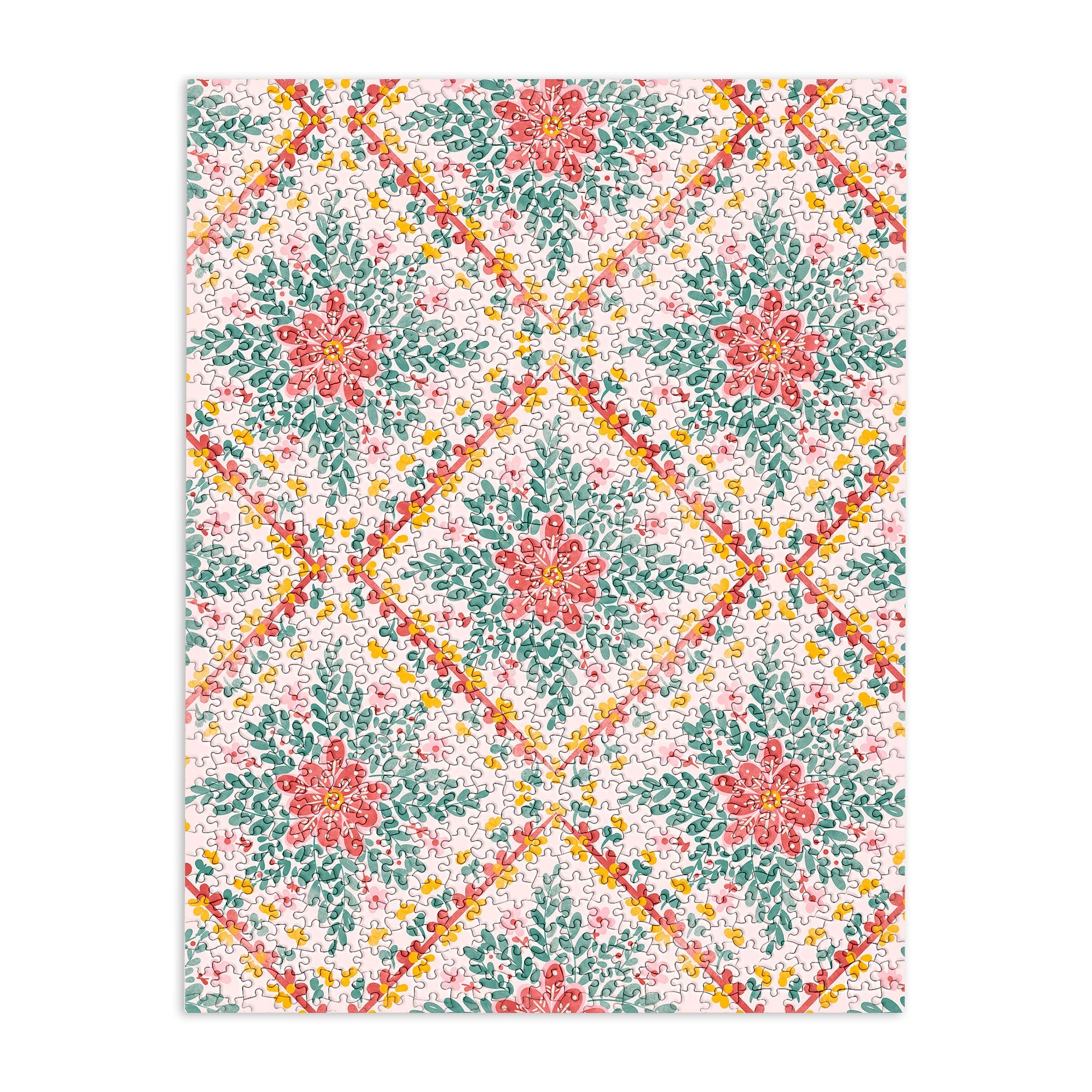Marta Barragan Camarasa Chic Floral Geometry Puzzle