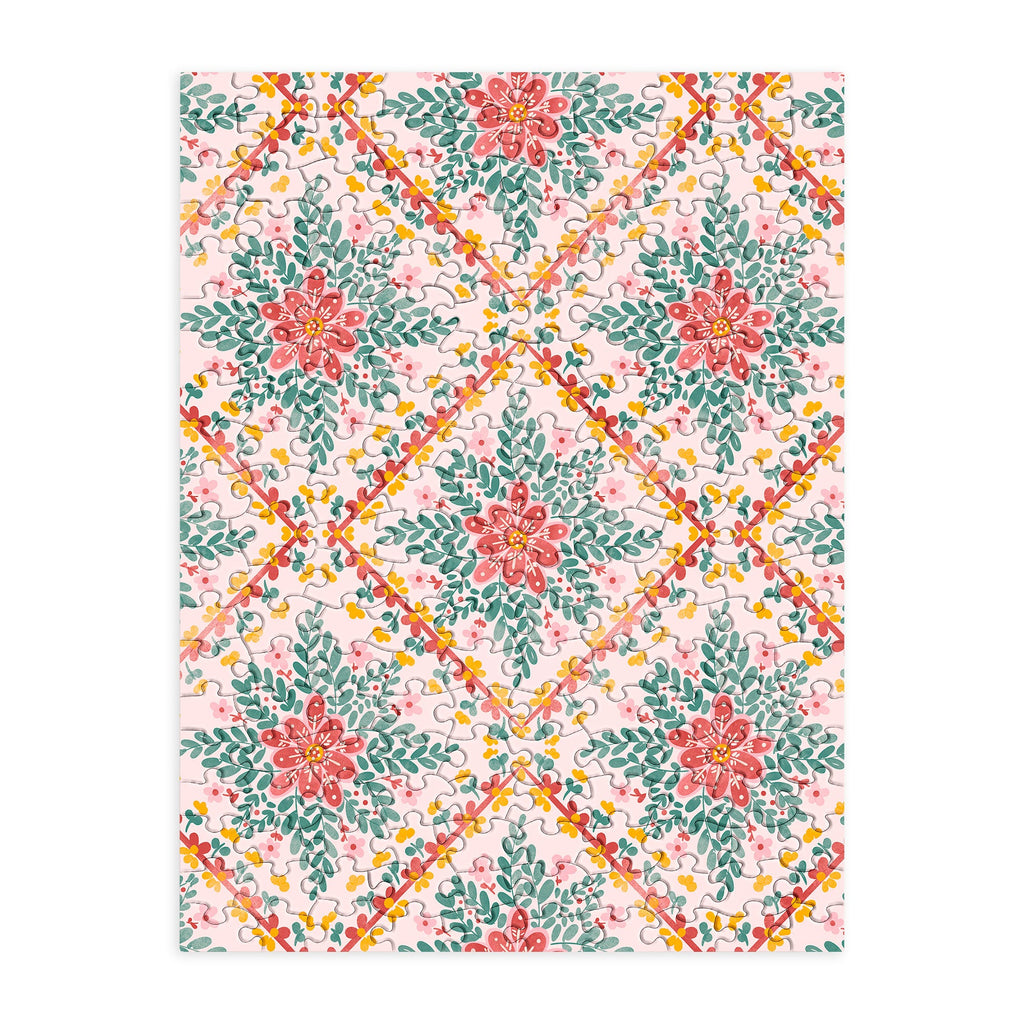 Marta Barragan Camarasa Chic Floral Geometry Puzzle