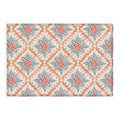 Marta Barragan Camarasa Chic Floral Geometry Outdoor Rug