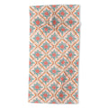 Marta Barragan Camarasa Chic Floral Geometry Beach Towel