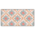 Marta Barragan Camarasa Chic Floral Geometry Desk Mat