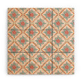 Marta Barragan Camarasa Chic Floral Geometry Wood Wall Mural