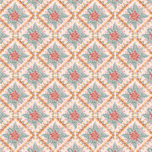 Marta Barragan Camarasa Chic Floral Geometry Wall Mural