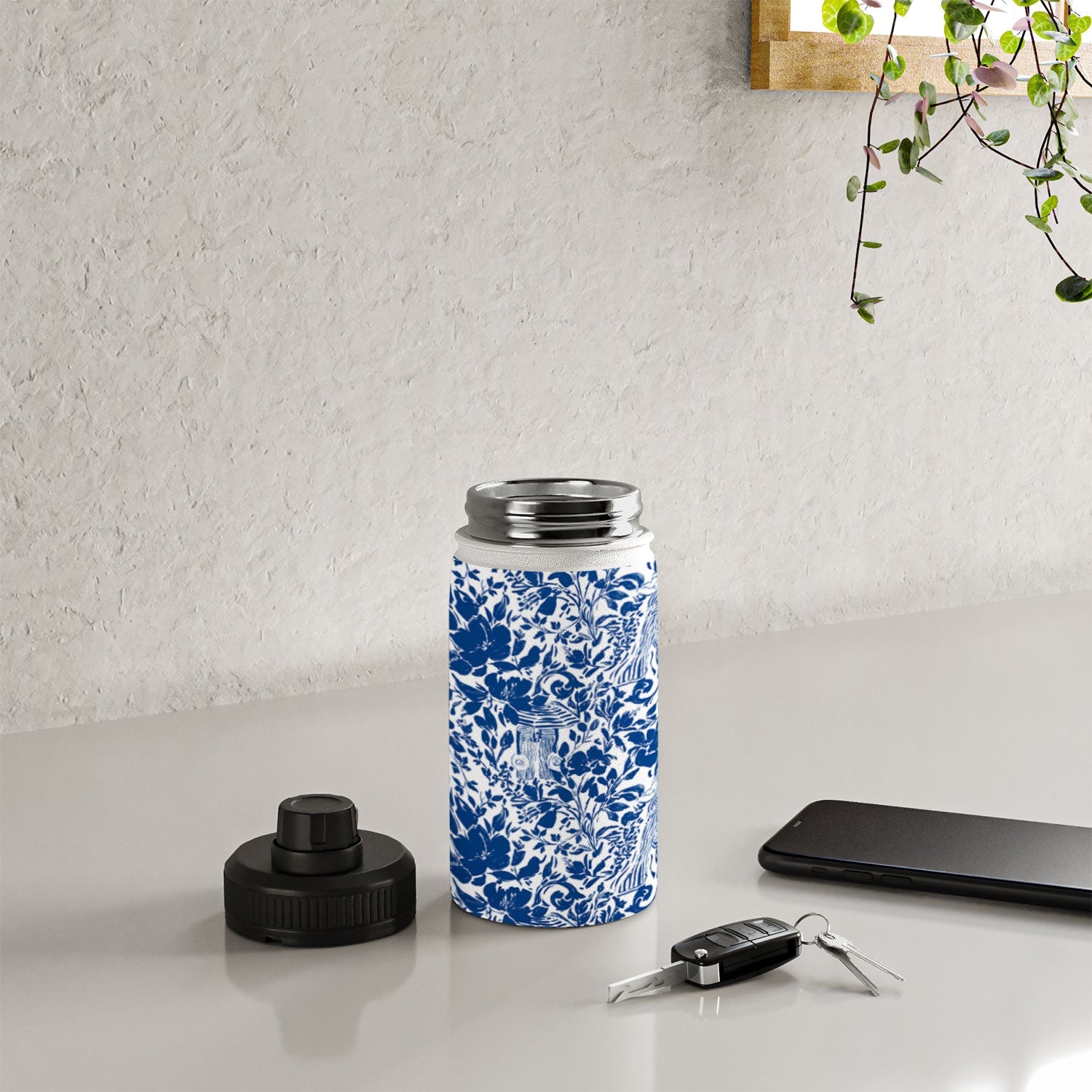 Marta Barragan Camarasa Chic Garden Walk Water Bottle