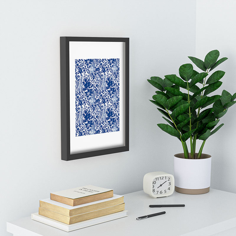 Marta Barragan Camarasa Chic Garden Walk Recessed Framing Rectangle