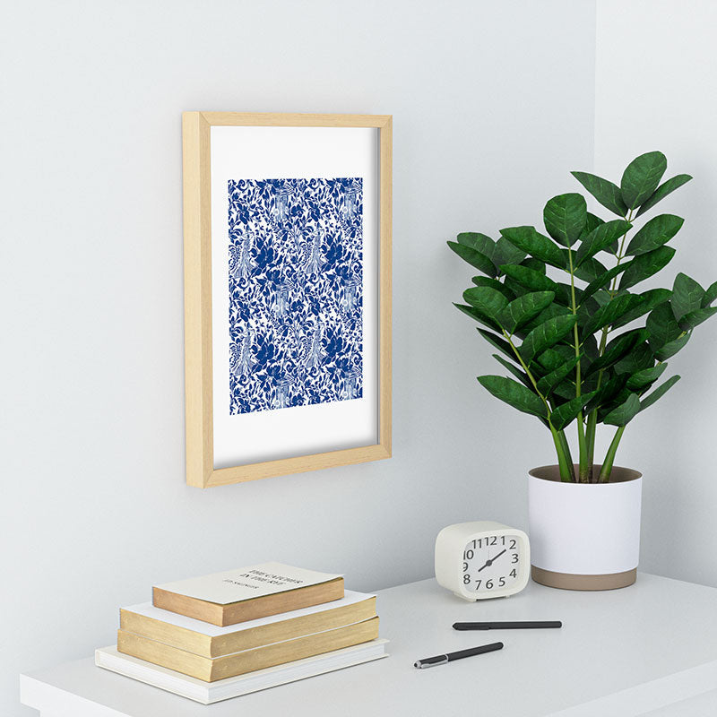 Marta Barragan Camarasa Chic Garden Walk Recessed Framing Rectangle