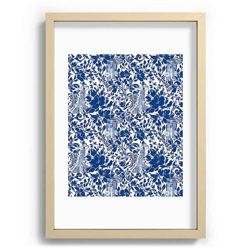 Marta Barragan Camarasa Chic Garden Walk Recessed Framing Rectangle