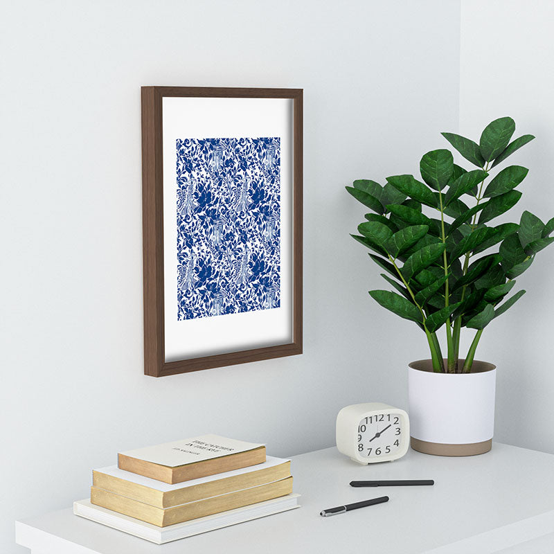 Marta Barragan Camarasa Chic Garden Walk Recessed Framing Rectangle