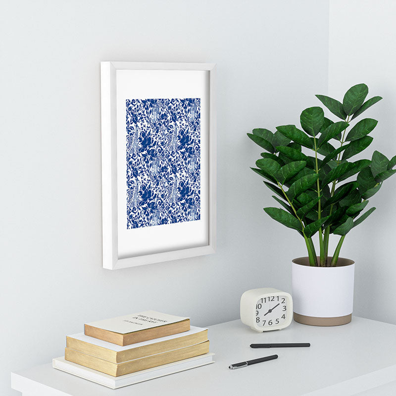 Marta Barragan Camarasa Chic Garden Walk Recessed Framing Rectangle