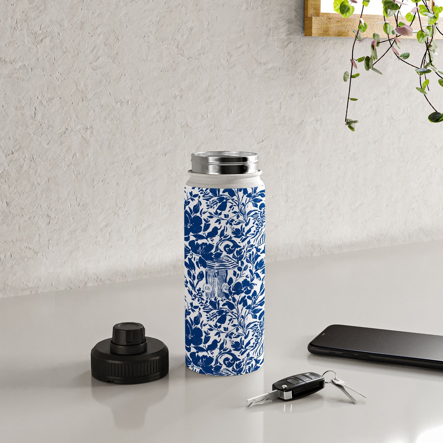 Marta Barragan Camarasa Chic Garden Walk Water Bottle