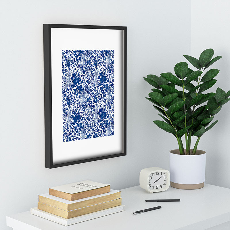 Marta Barragan Camarasa Chic Garden Walk Recessed Framing Rectangle