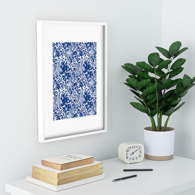 Marta Barragan Camarasa Chic Garden Walk Recessed Framing Rectangle