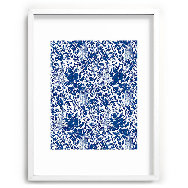 Marta Barragan Camarasa Chic Garden Walk Recessed Framing Rectangle