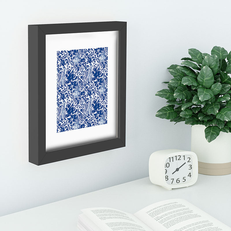 Marta Barragan Camarasa Chic Garden Walk Recessed Framing Rectangle