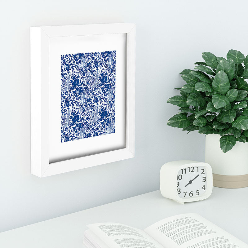 Marta Barragan Camarasa Chic Garden Walk Recessed Framing Rectangle