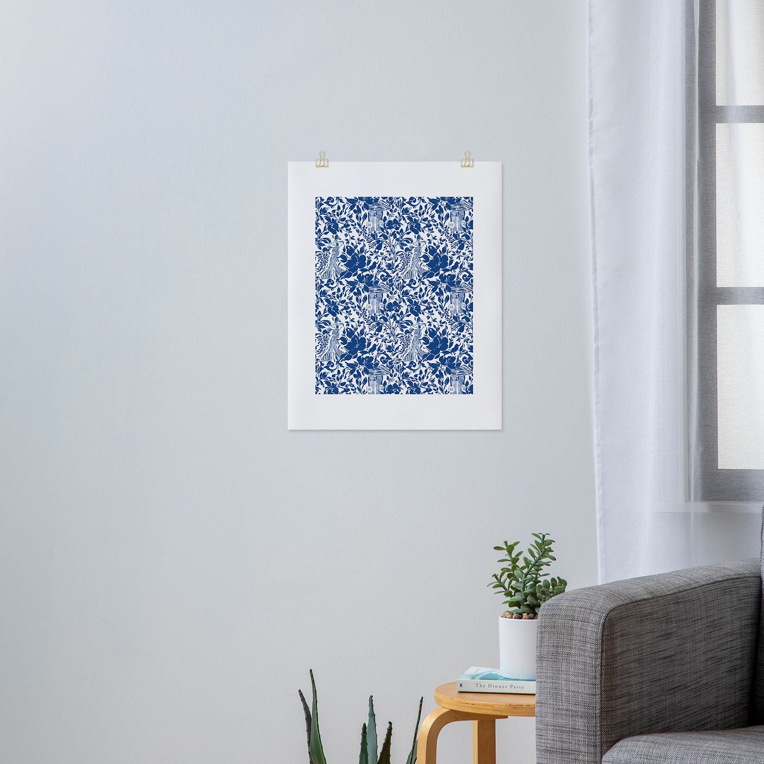 Marta Barragan Camarasa Chic Garden Walk Art Print