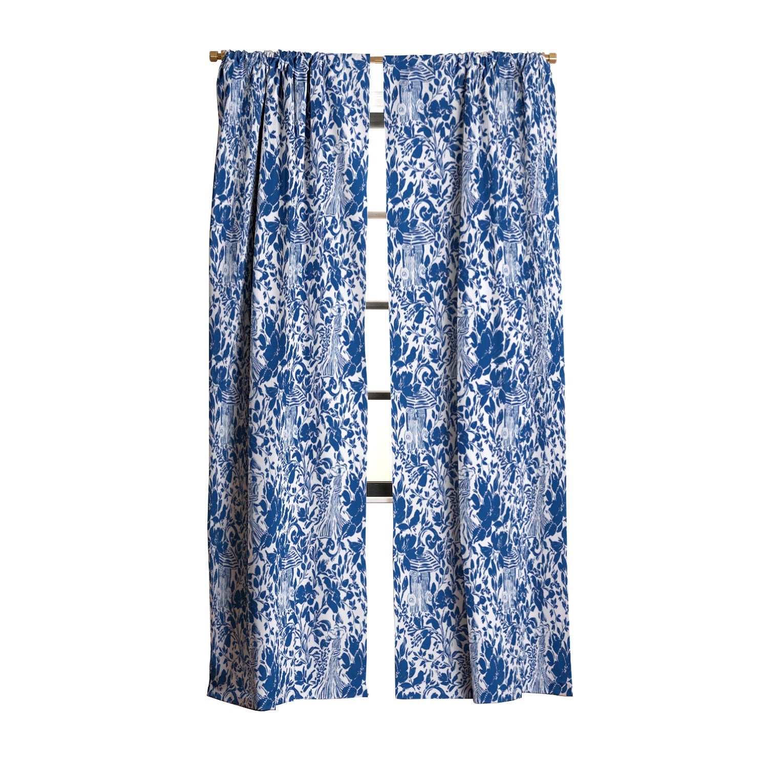 Marta Barragan Camarasa Chic Garden Walk Blackout Window Curtain