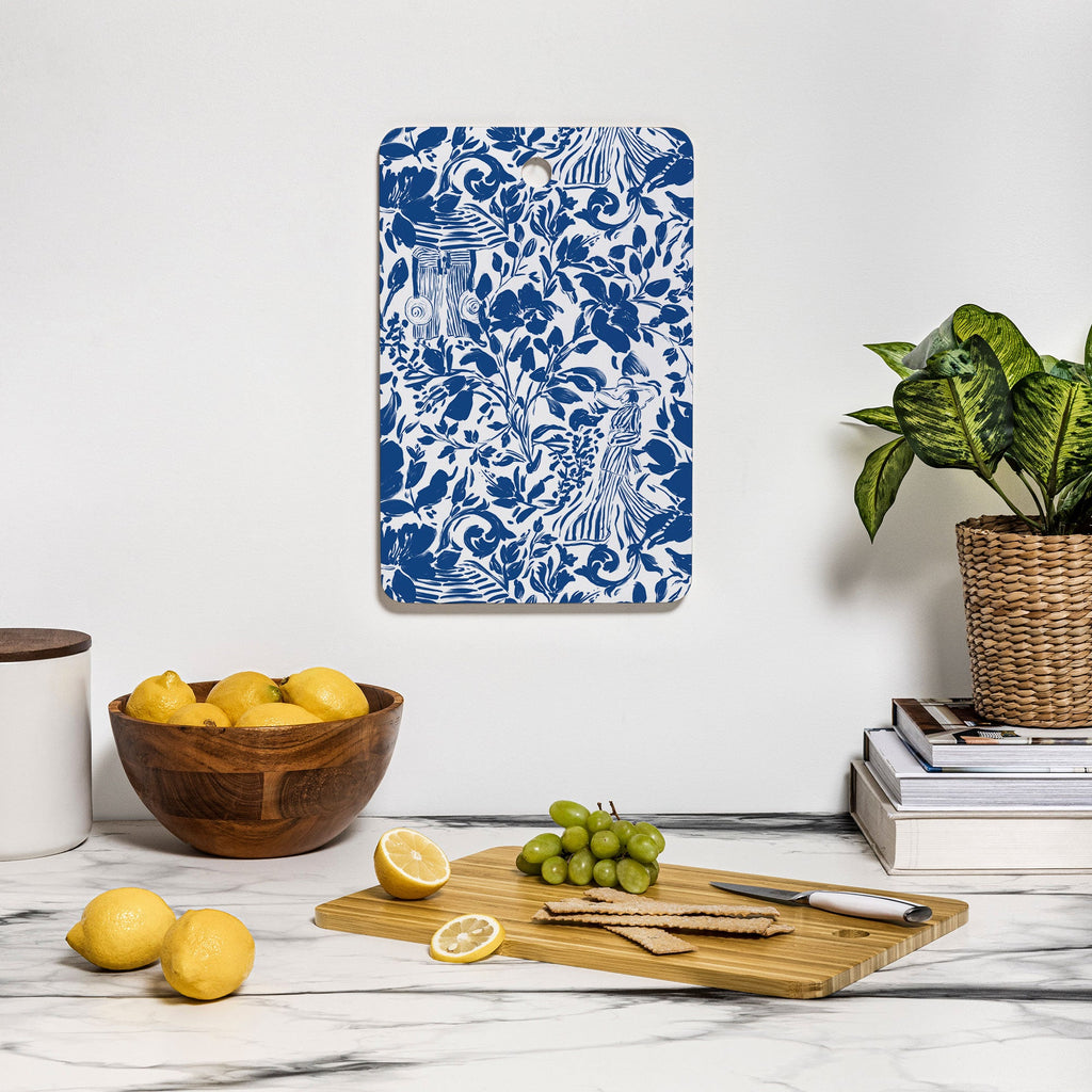 Marta Barragan Camarasa Chic Garden Walk Cutting Board Rectangle