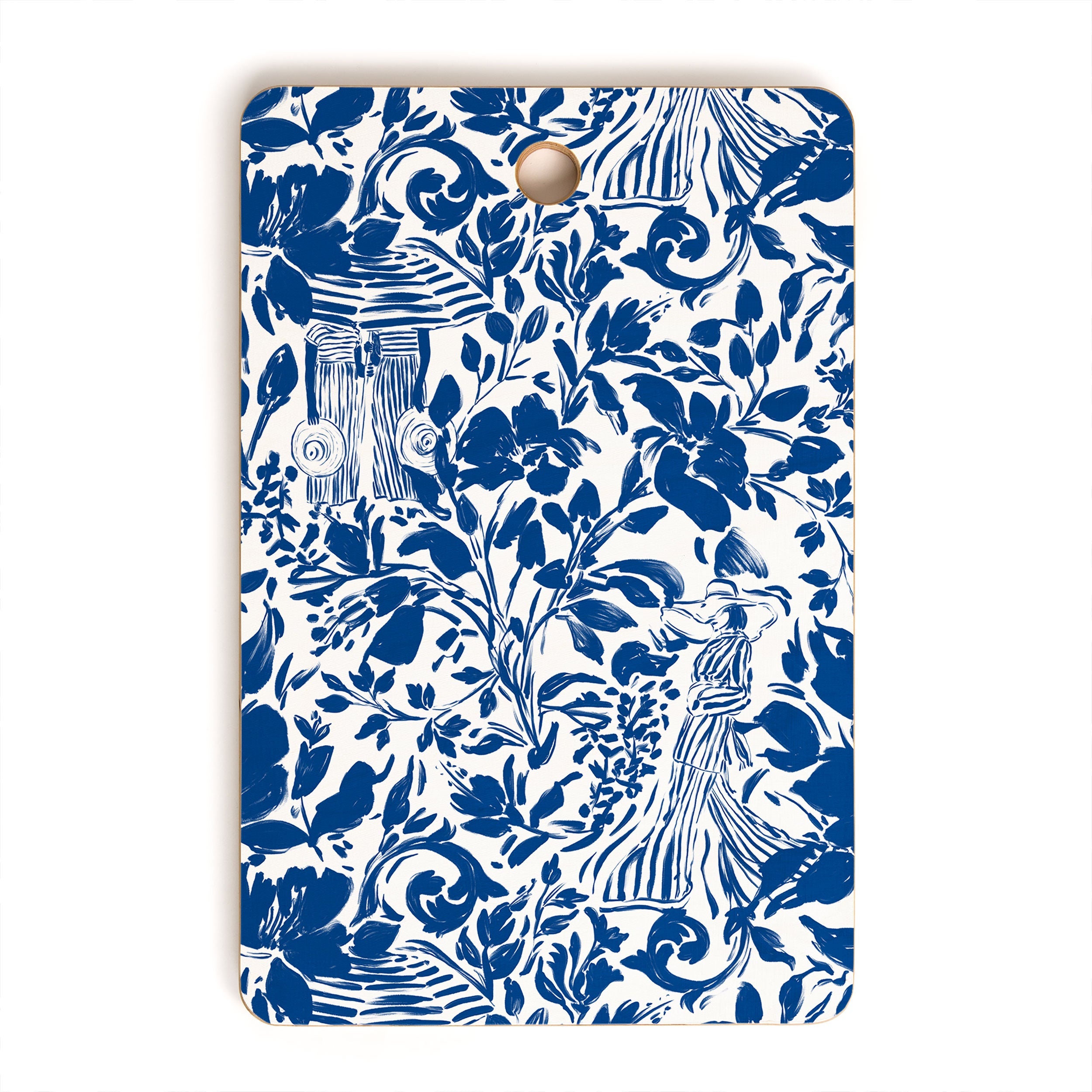 Marta Barragan Camarasa Chic Garden Walk Cutting Board Rectangle