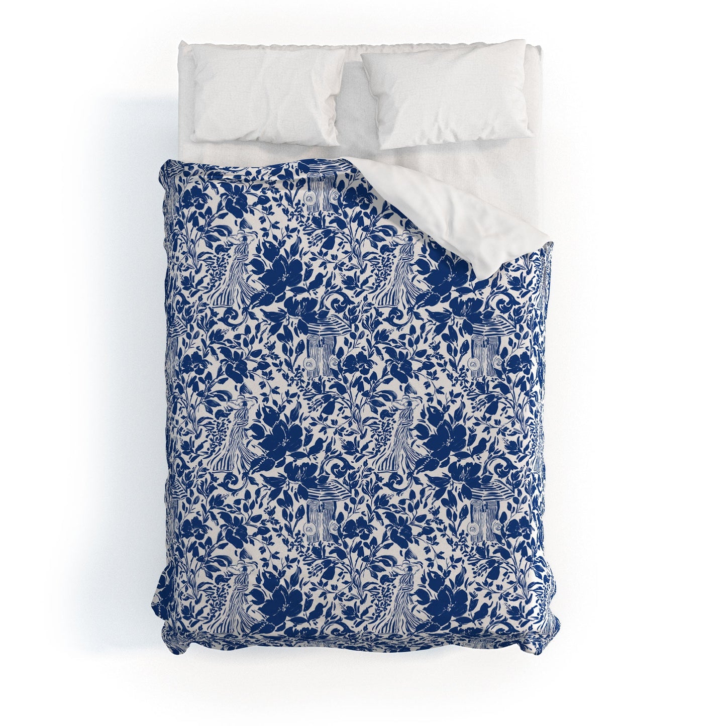 Marta Barragan Camarasa Chic Garden Walk Duvet Cover