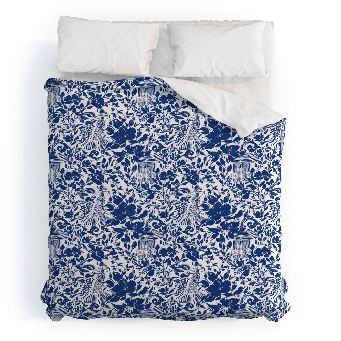 Marta Barragan Camarasa Chic Garden Walk Duvet Cover
