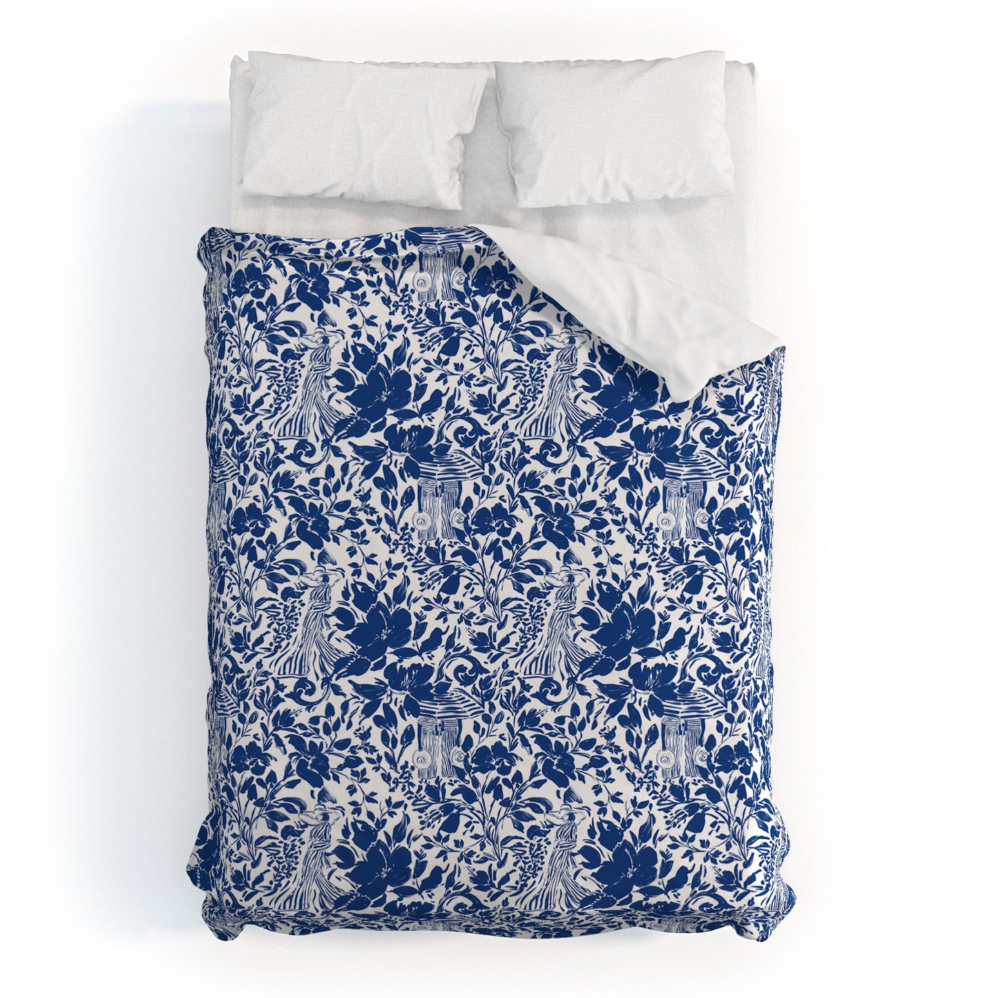 Marta Barragan Camarasa Chic Garden Walk Duvet Cover