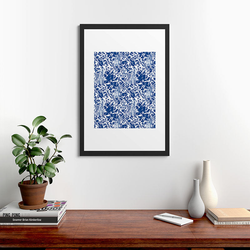 Marta Barragan Camarasa Chic Garden Walk Framed Art Print